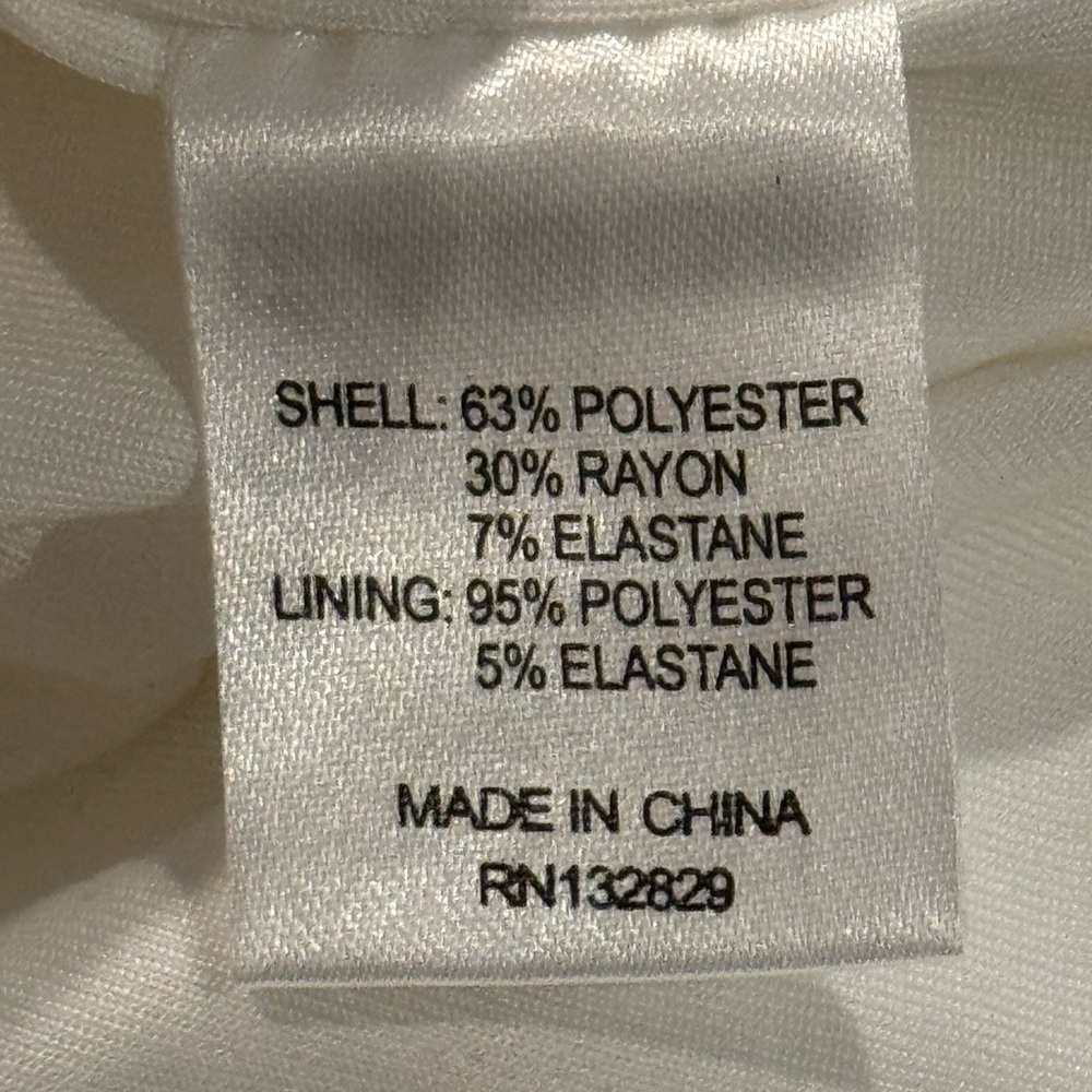 New W/ Tags Women’s Lovers And Friends White Lana Ribbed Crop Top: Size Small - Picture 12 of 13
